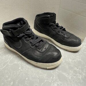 Nike Air Force 1 Mid black sail 905619-001 Mens SZ 11.5